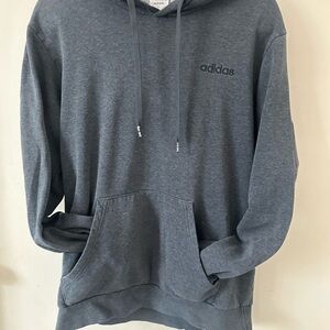 Adidas Men's Gray Hoodie